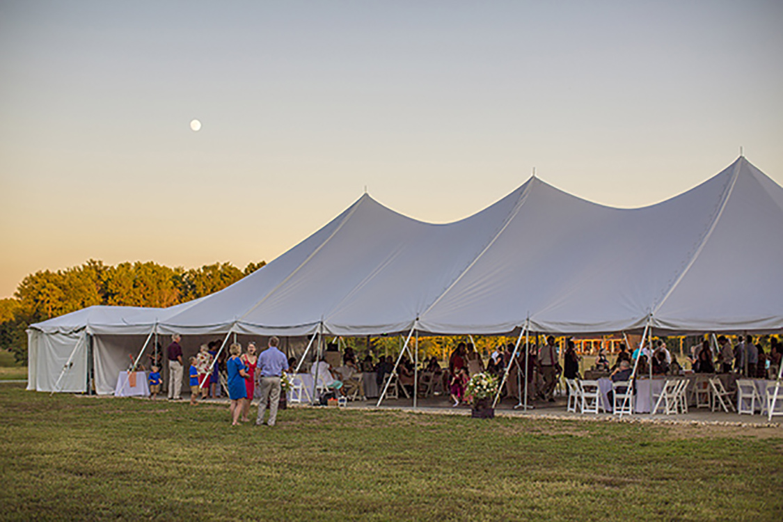 40' Wide High Peak Party Tents